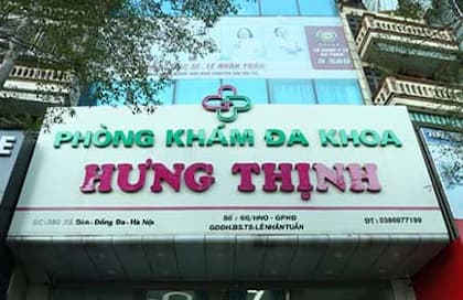 Phòng khám đa khoa tư nhân tại Hà Nội - Phòng khám đa khoa Hưng Thịnh